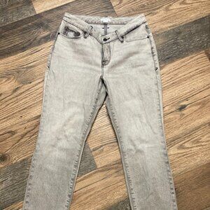 Good American  Classic Denim Jeans  Gray Womens Size 8/29
